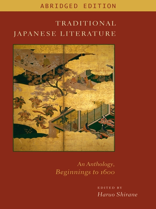 Title details for Traditional Japanese Literature by Haruo Shirane - Available